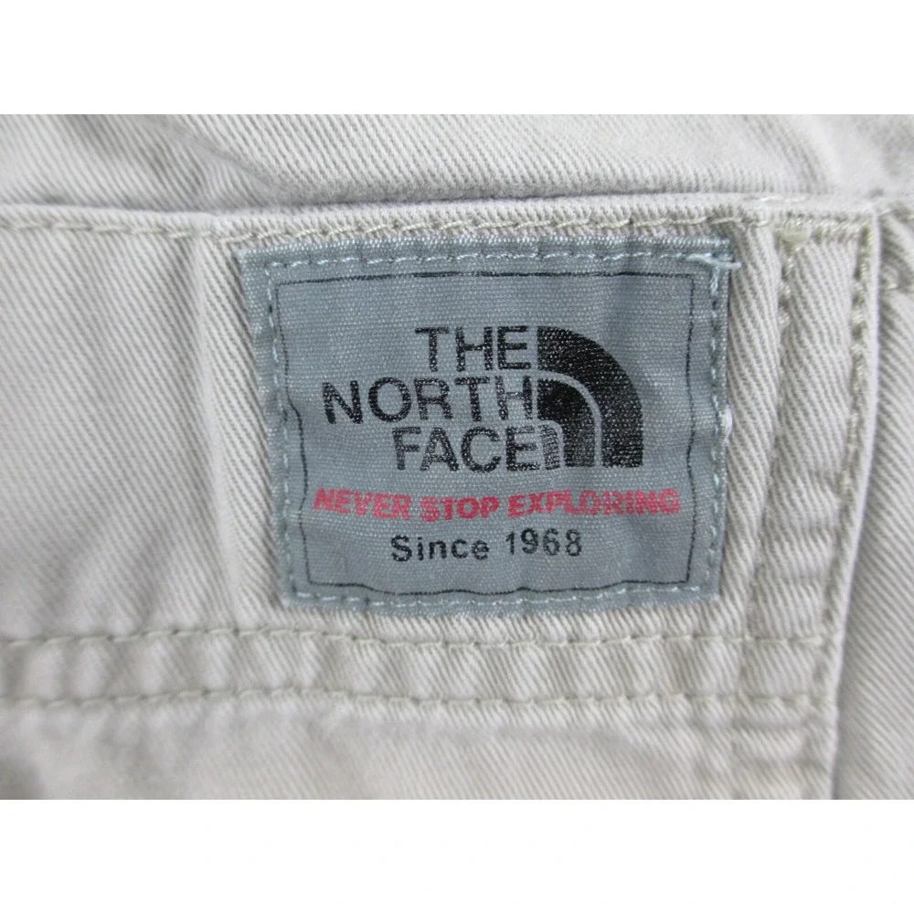 The North Face Shorts Mens 34 Brown Tan‎ Cargo Pockets Outdoors Casual